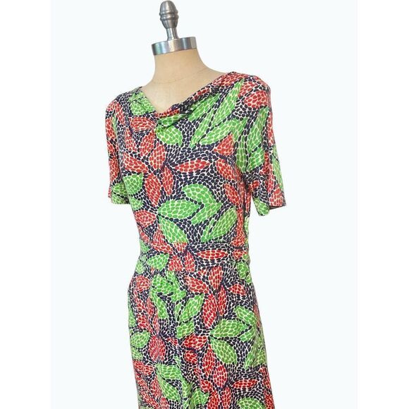 Lilly Pulitzer Blanca Dress Multi Casting Call Silk Jersey Medium - Picture 3 of 7